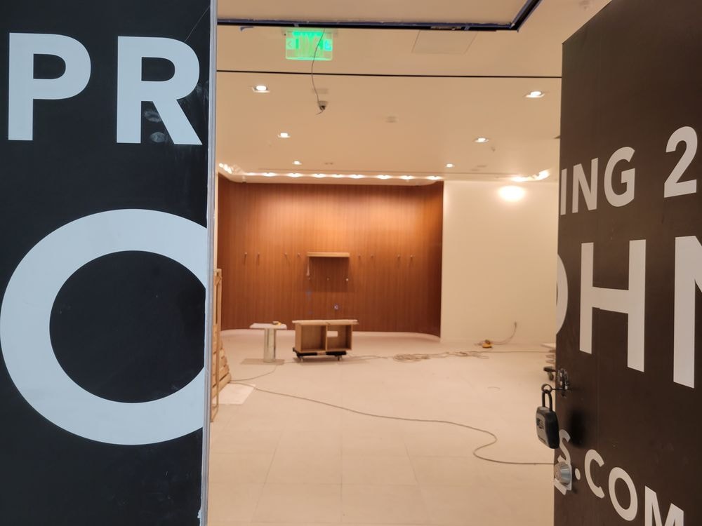 Store under construction