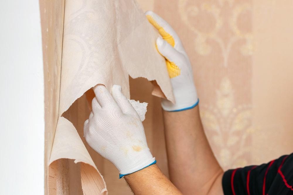 Why remove old wallpaper in Westlake Village CA