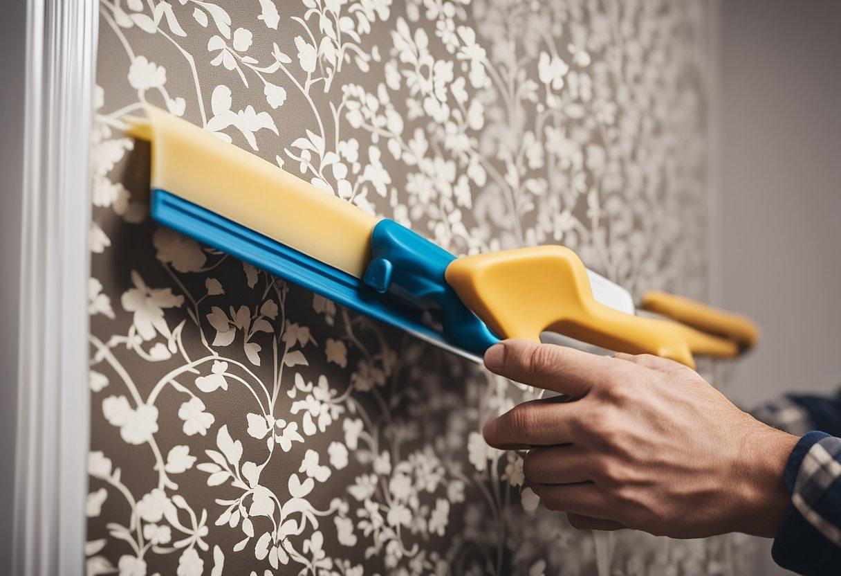 Professional wallpaper installation tools in Westlake Village CA